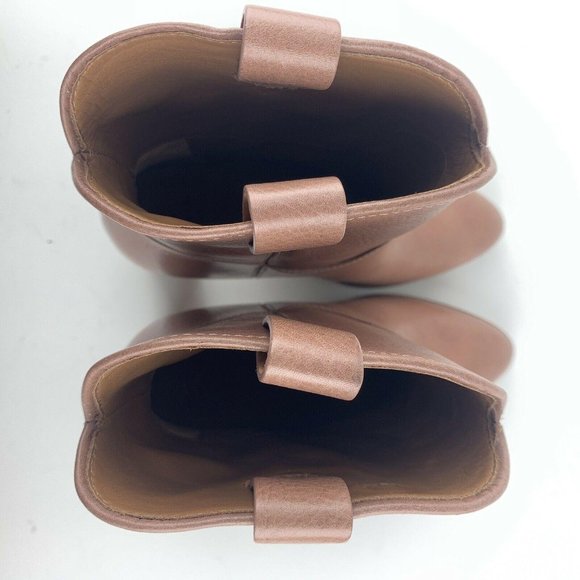 Womens Frye Boots 5.5 June Short Pull Dusty Rose - Picture 9 of 12